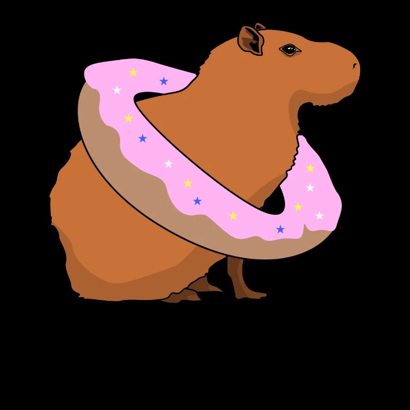 Capybara Donut Capybaras