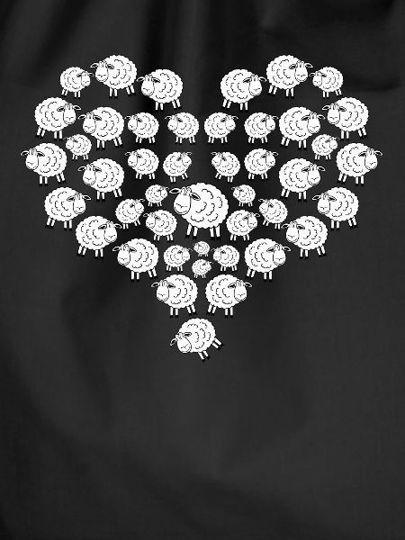 Sheep Shepherd Heart Sheep