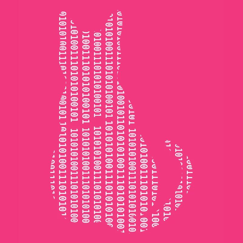 Informatiker Katze Admin Programmierer