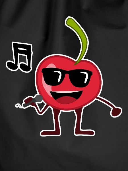 Cherry sings music cherries