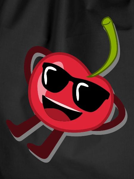 Cherry with sunglasses Cherries