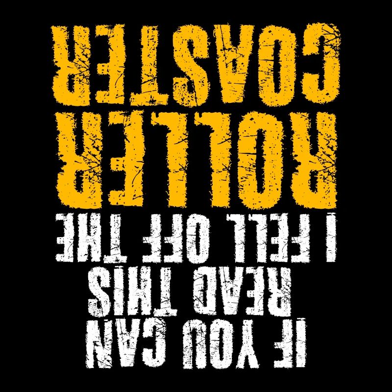 Achterbahn Spruch Achterbahnfahrer