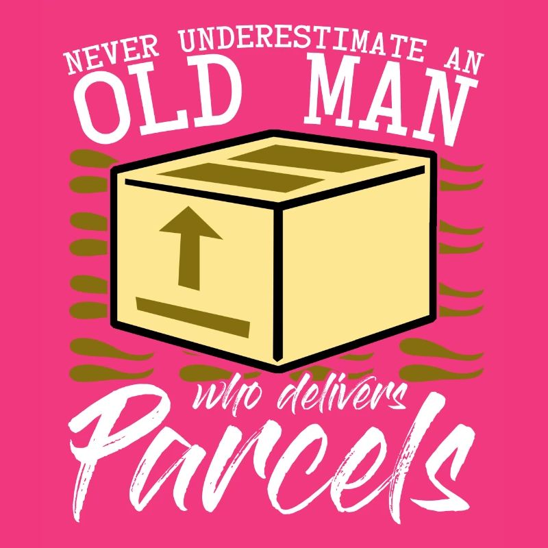 Parcel deliverer, postman, parcel carrier