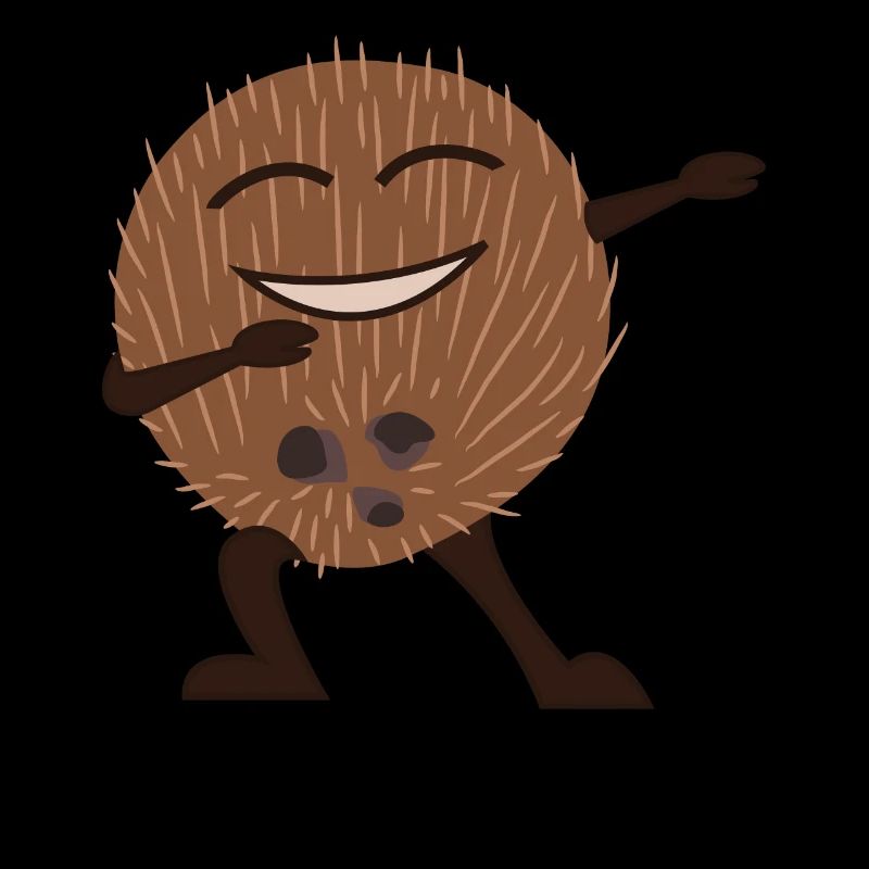 Coconut dances coconuts