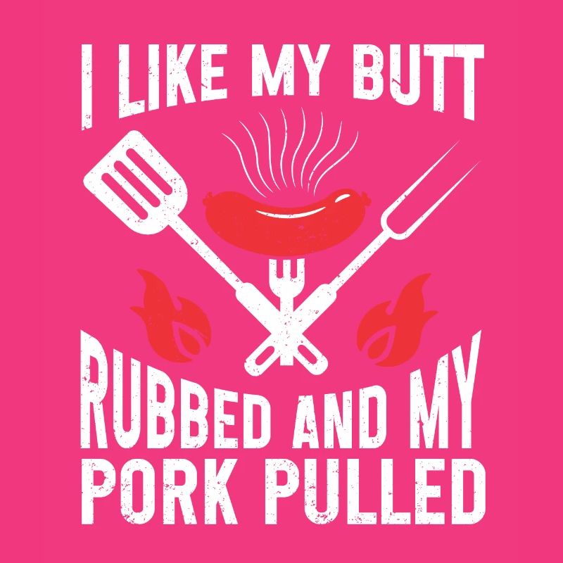 BBQ Pulled Pork Schwein Grill