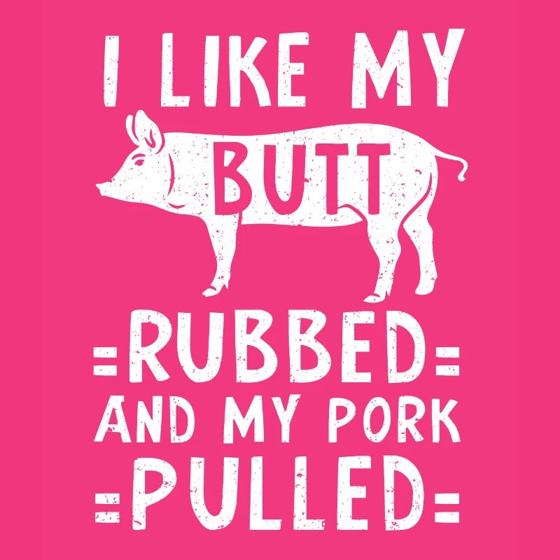 BBQ Pulled Pork Schwein Grill