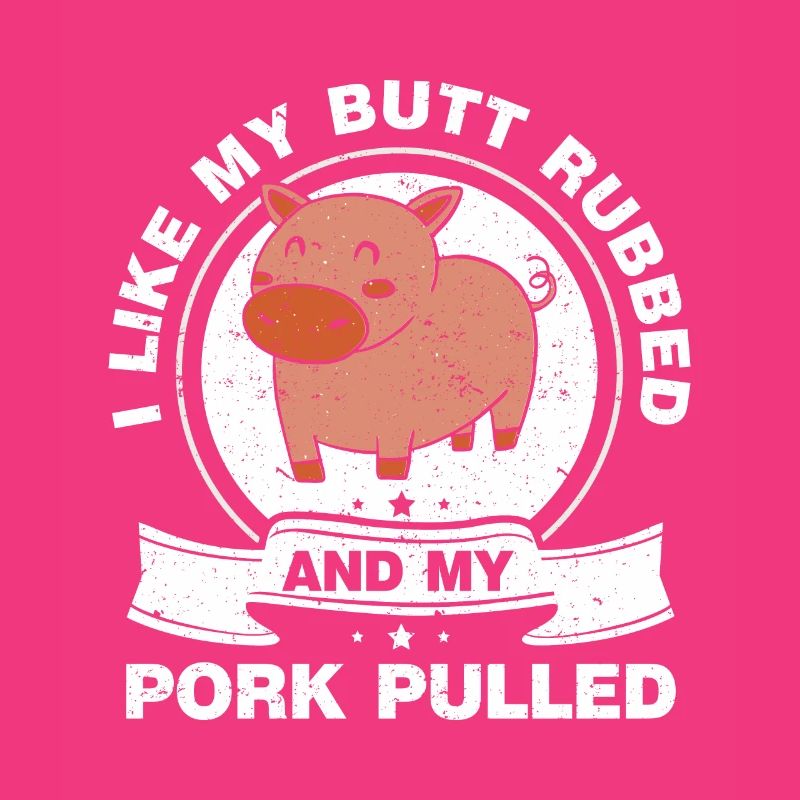 BBQ Pulled Pork Schwein Grill