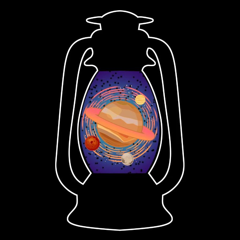 Planets and Space in Camping Light