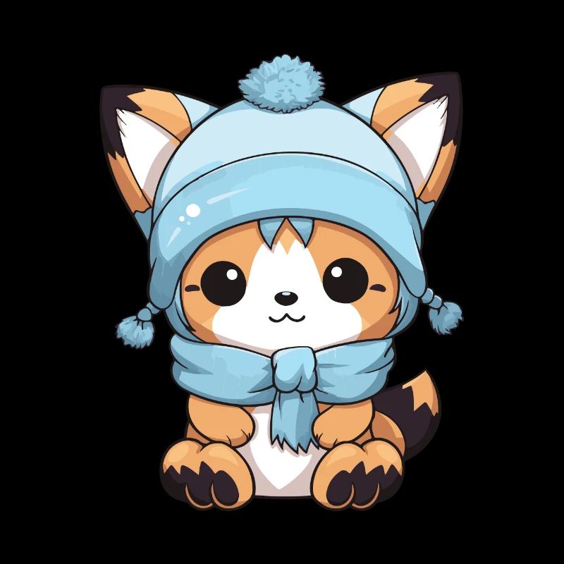 Fuchs Winter Comic