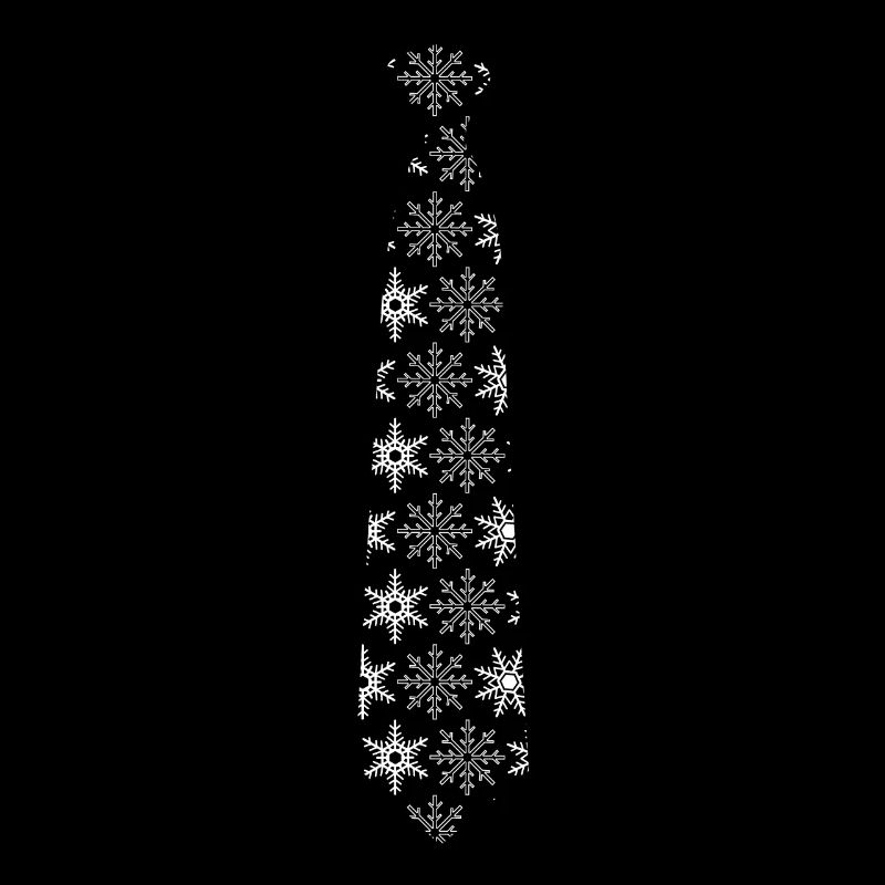Snowflakes Tie Snow Snowflake