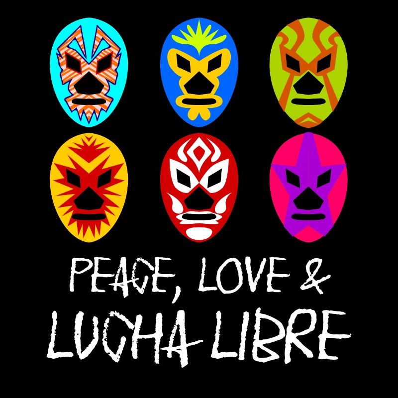 Lucha Libre Mask Wrestling