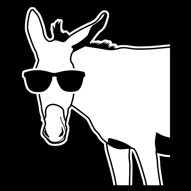 Donkey with Sunglasses Donkeys