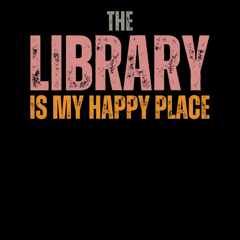 Library Book Lover Reading Bookworm