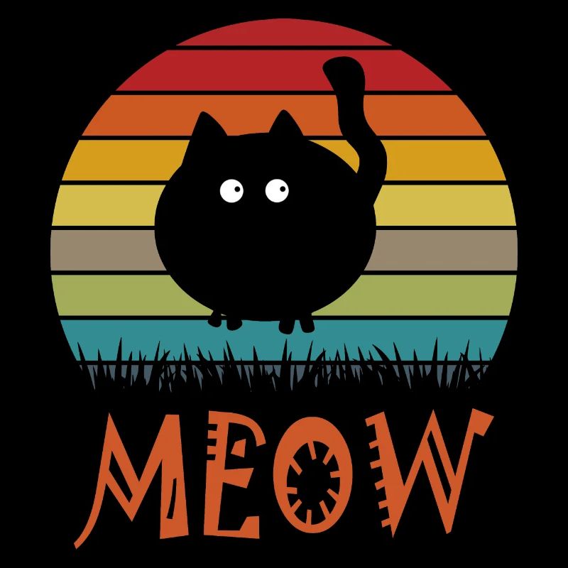 Funny cute cat
