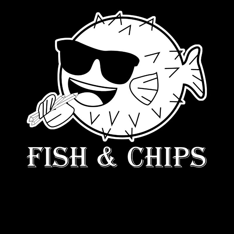 Puffer Fish and Chips avec frites