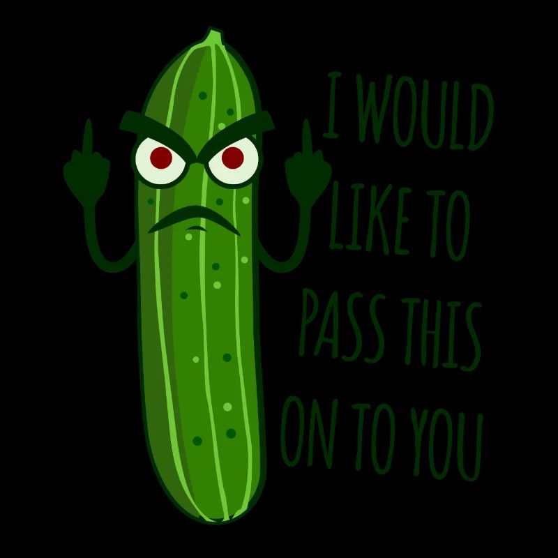 Cucumber Grumpy Misanthrope