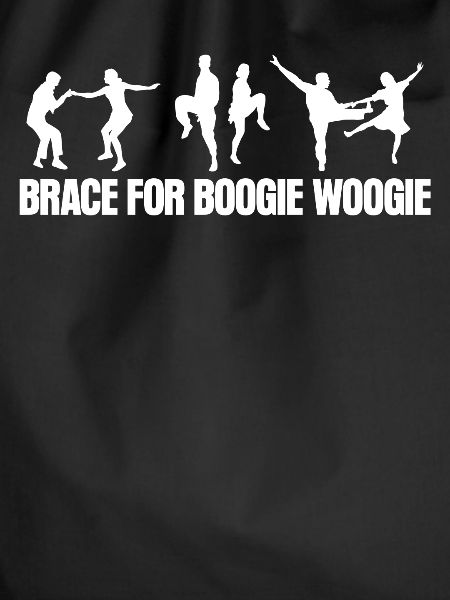 Boogie Woogie Dancing Swing Dancer