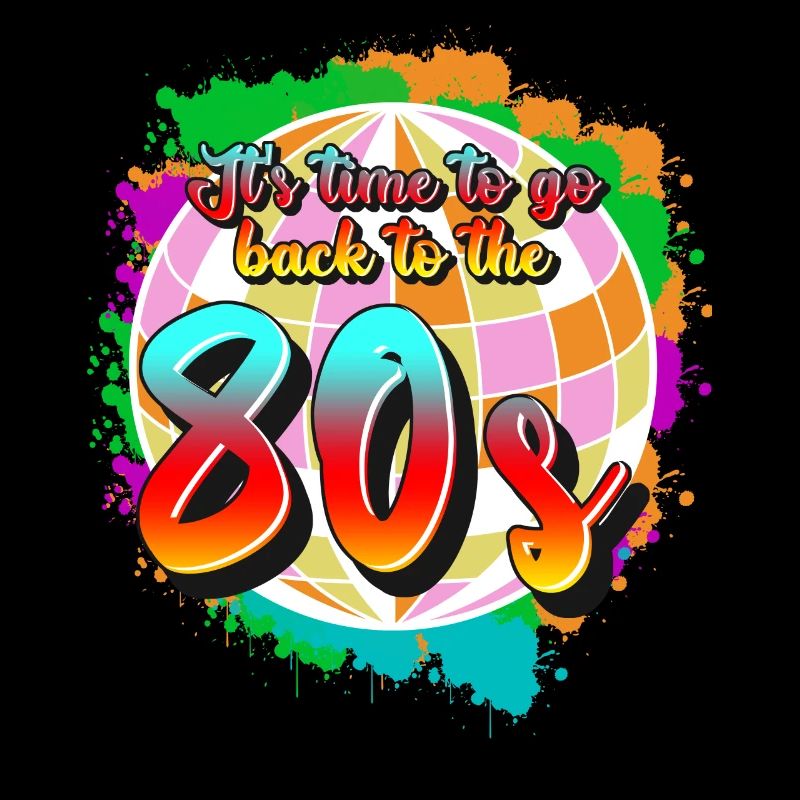 Retro 1980 80s Disco