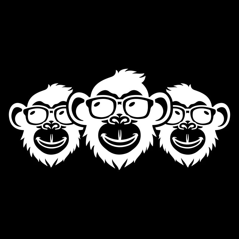 Lunettes de soleil Monkey Party Team