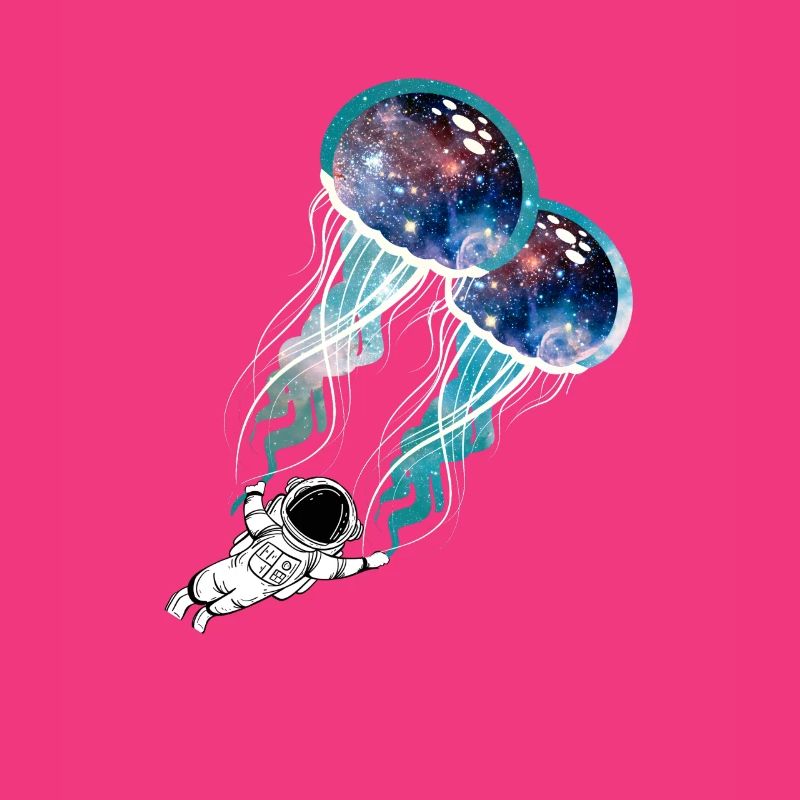 Nébuleuse Galaxie Astronaute De l’espace Extra-atmosphérique Méduses