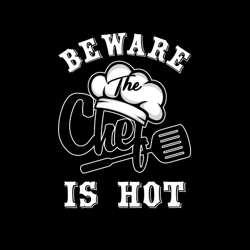 Funny Awesome Chefs Gifts Beware Chef Is Hot