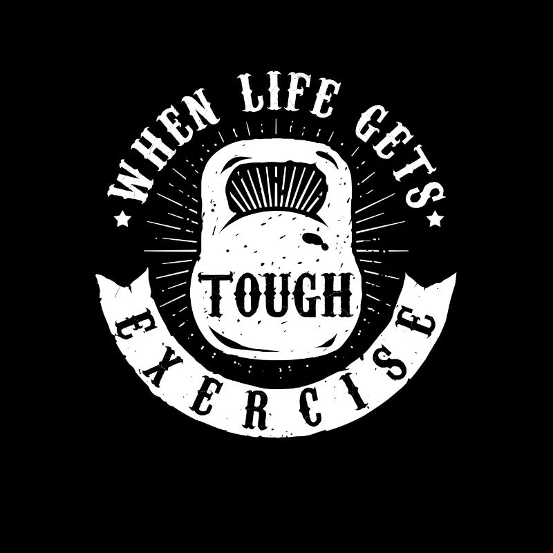 When Life Gets Tough Exercise Dumbbell Exercising