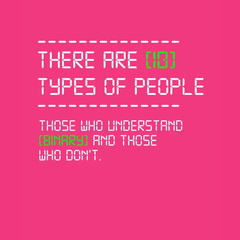 10 Arten von Menschen Programmierer Coder Entwickler Geschenk