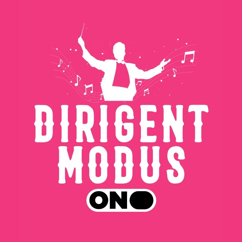 Dirigent Modus Conductor Orchestra Music Note Gift