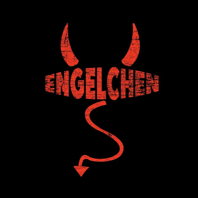 Engelchen Teufel Engel Teufelchen Hörner