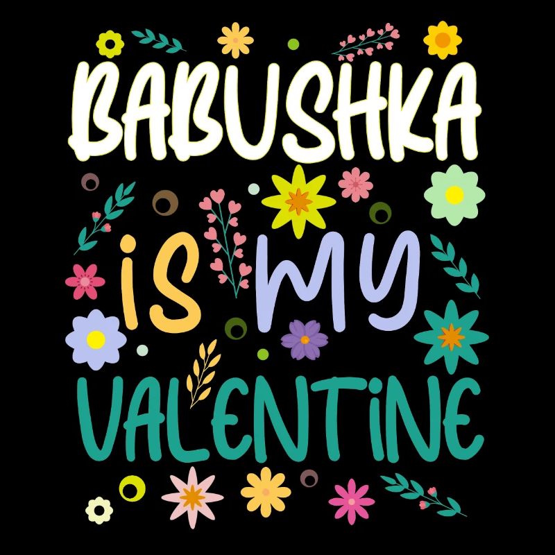 Babushka est mon cadeau de La Saint-Valentin Saint-Valentin