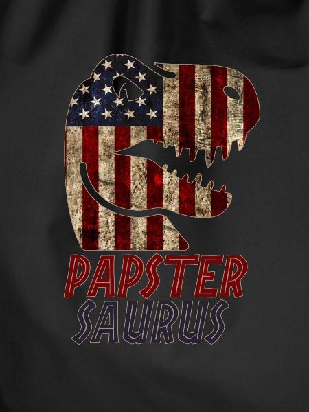 Patriotic Papster Dinosaur