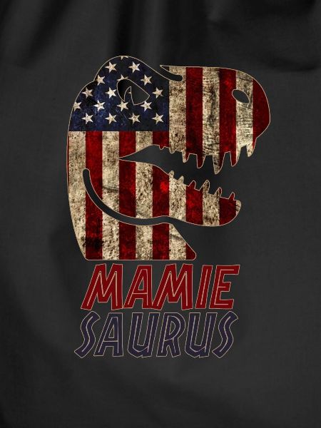 Patriotic Mamie Dinosaur