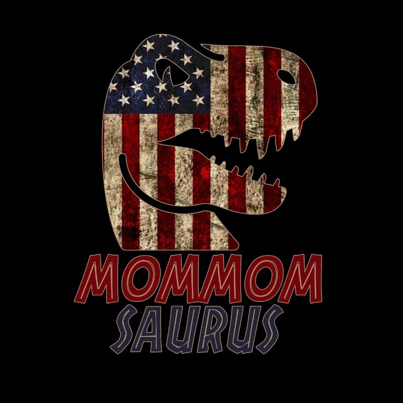 Patriotic Mommom Dinosaur