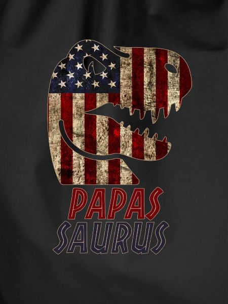 Patriotic Papas Dinosaur