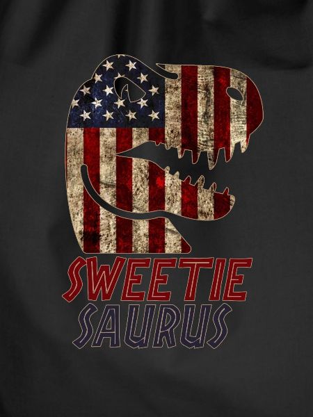 Patriotic Sweetie Dinosaur