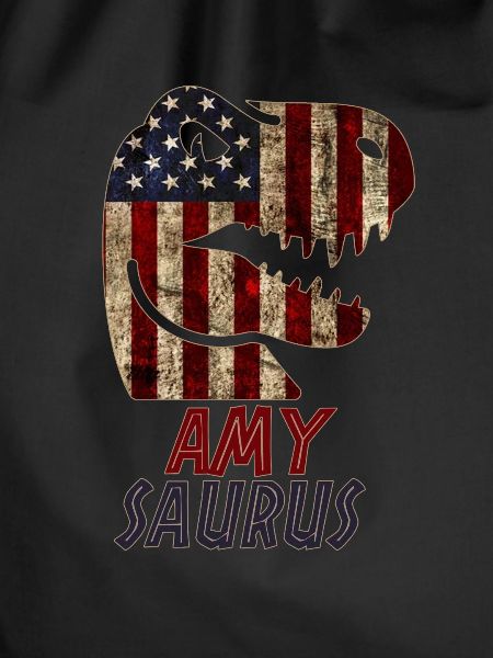 Patriotic Amy Dinosaur Amysaurus