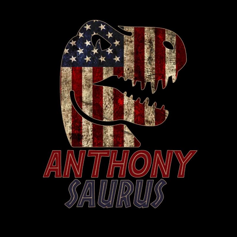 Patriotic Anthony Dinosaur Anthonysaurus