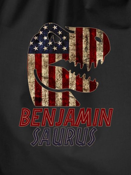 Patriotic Benjamin Dinosaur Benjaminsaurus