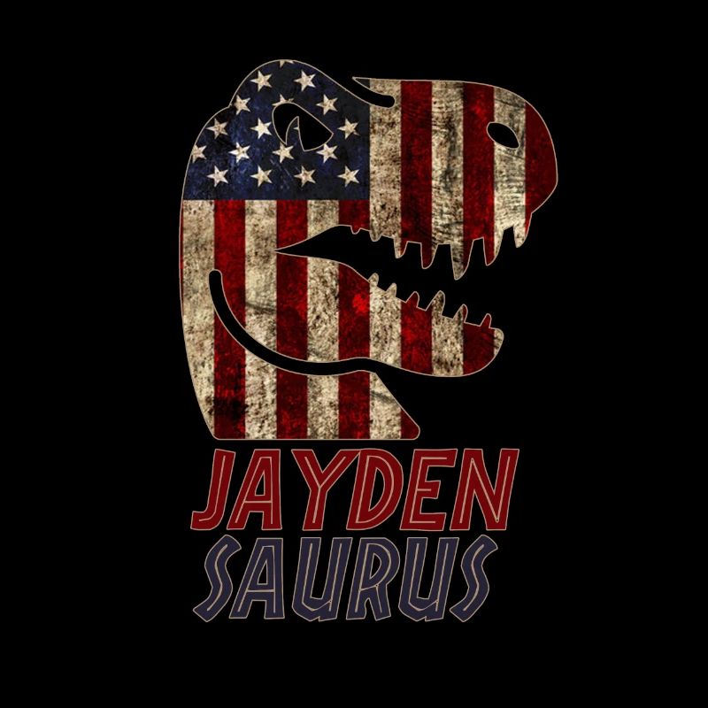 Patriotic Jayden Dinosaure Jaydensaurus