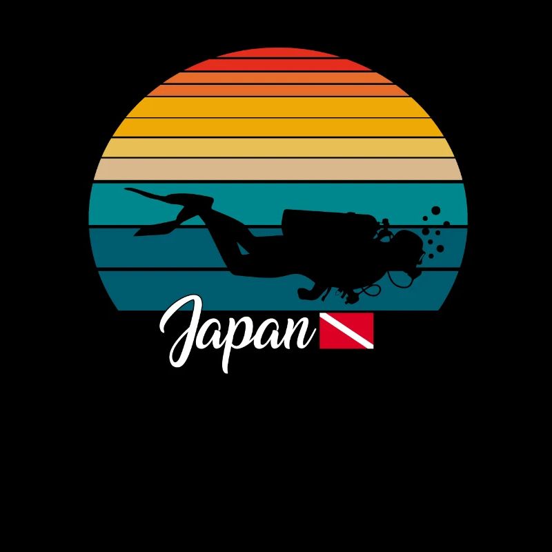 Japan Scuba Diving Gift