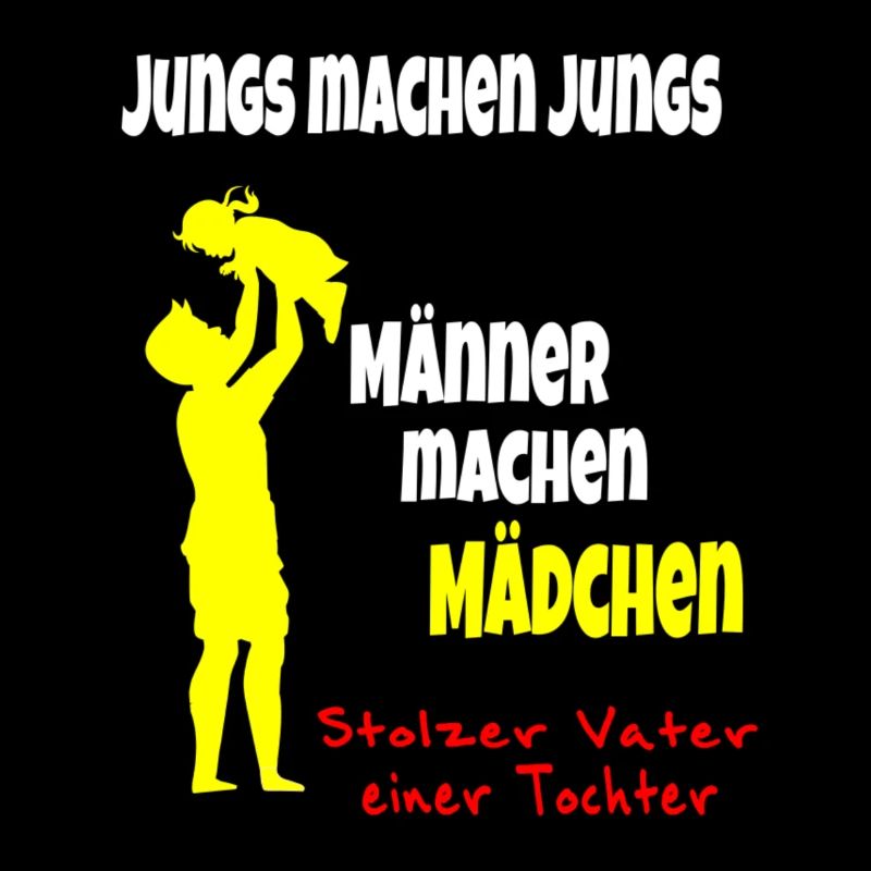 Stolzer Vater von Tochter