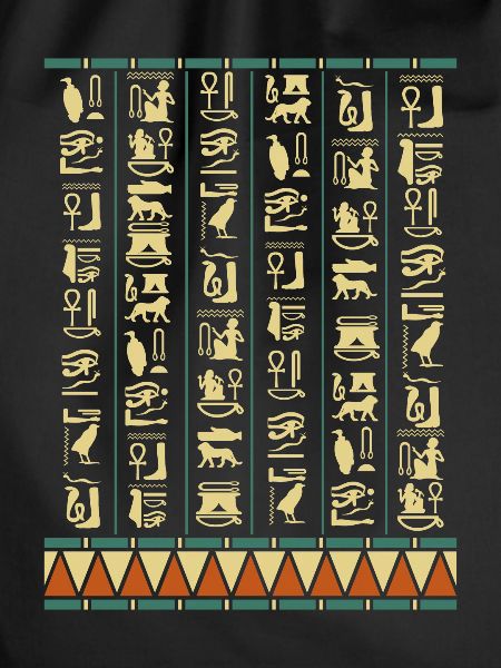 Hieroglyphs Pyramids Ancient Egypt
