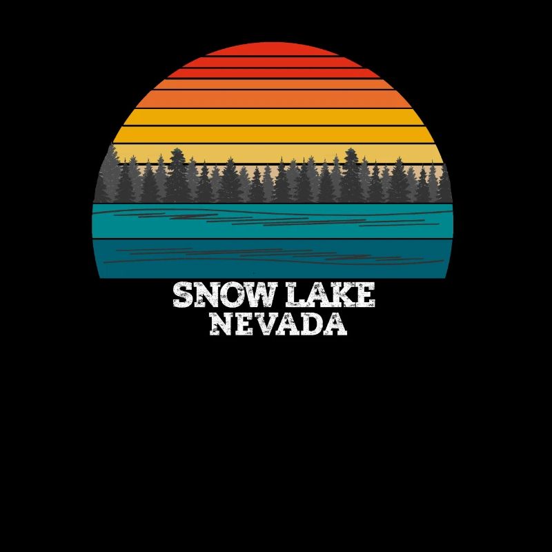 Lac de neige Nevada