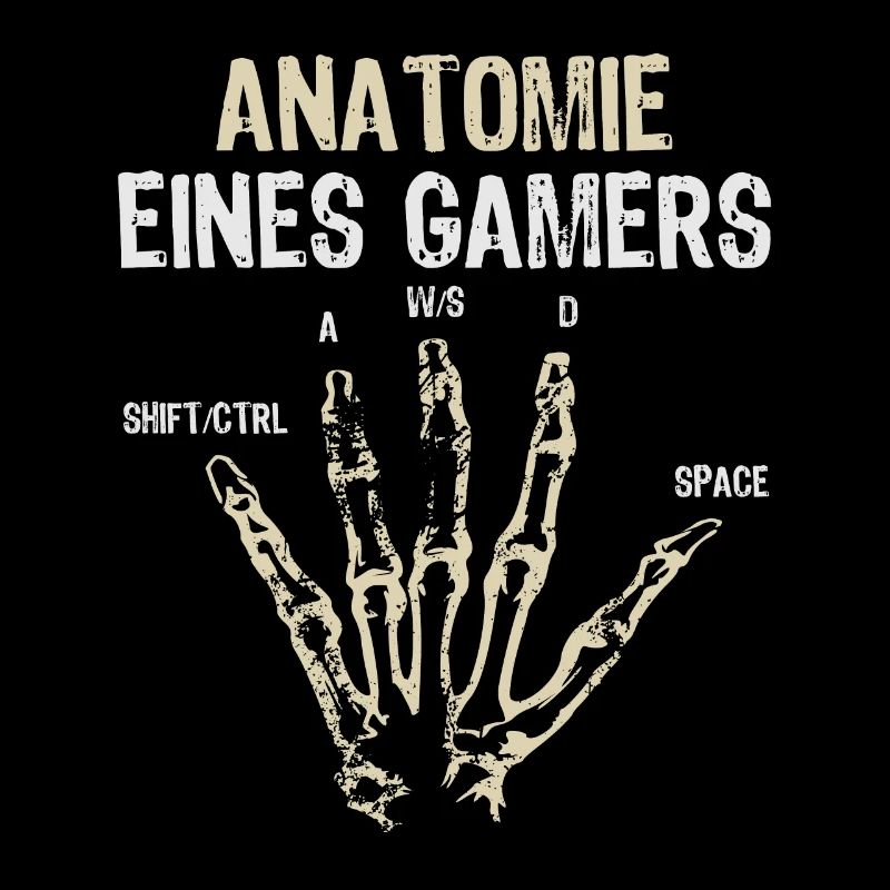 Gamer Anatomie - Gaming - Computerspiele
