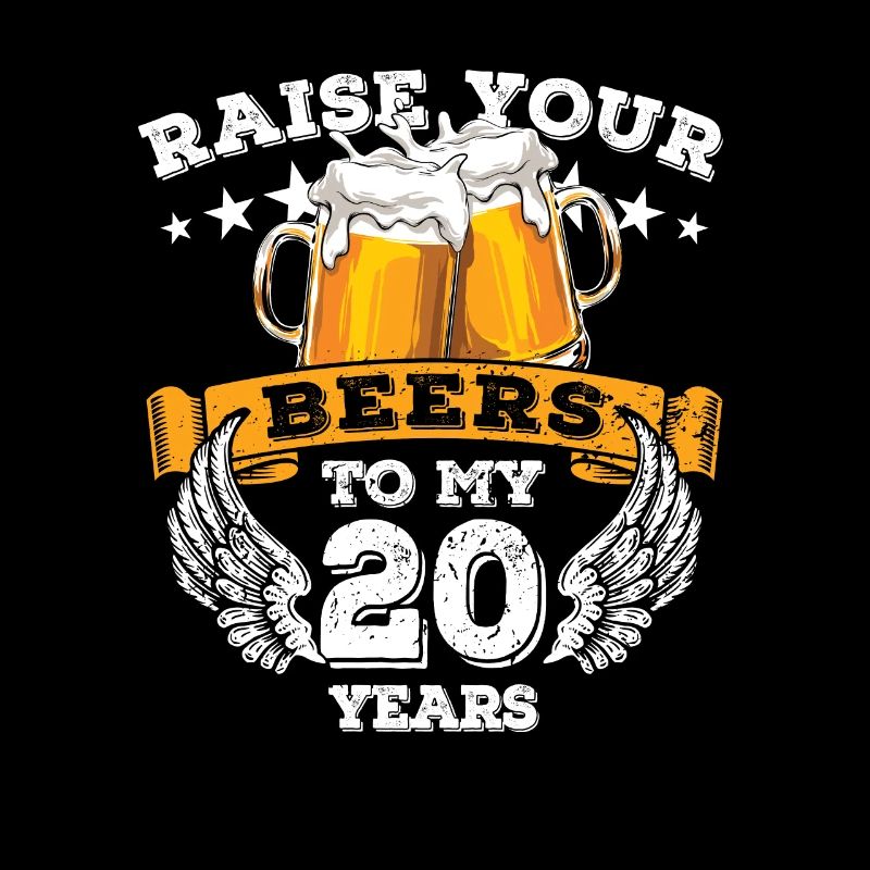 Augmentez vos bières à mes 20 ans - Geburtstag