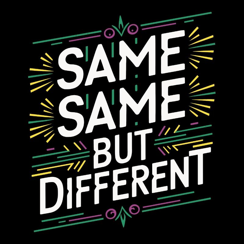 Same Same But different Thailand Traveller Rucksack