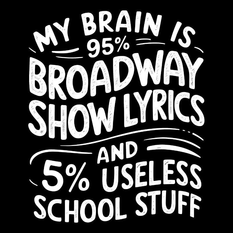 My Brain is 95% Prozent Broadway Show Lyrics 5% Us