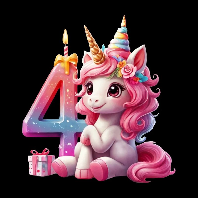4 ANS LICORNE 4E ANNIVERSAIRE