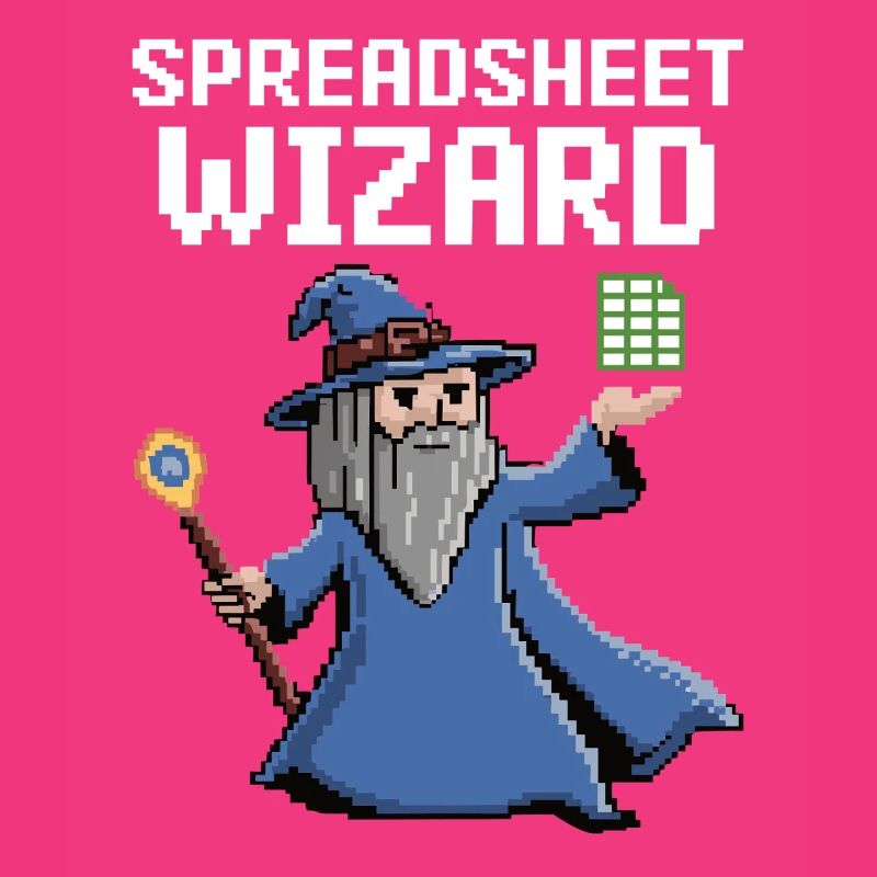 Tabellenkalkulations-Assistent Lustiger Controller Buchhalter