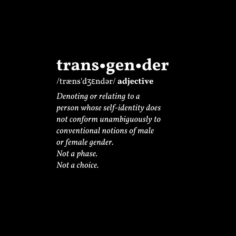Transgender Clean Edition Black